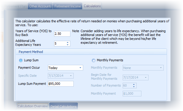 Gap Analysis Calculator Buy Back