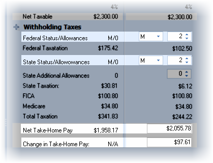 Paycheck Set Allow