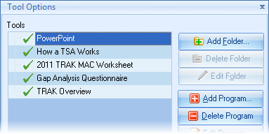 Tools Options Editor